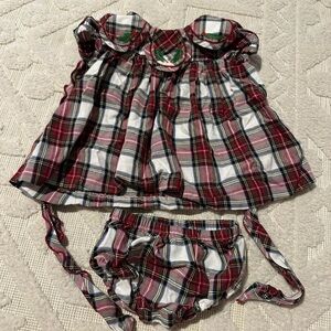 Plaid Kids Matching Set